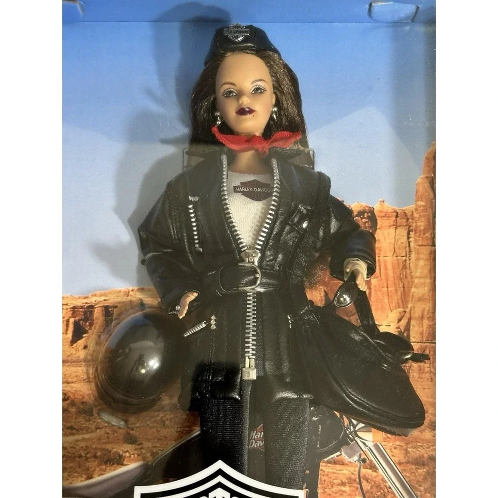 VTG Harley Davidson Motorcycles 1998 Collector Edition‎ Barbie NRFB 22256 Mint